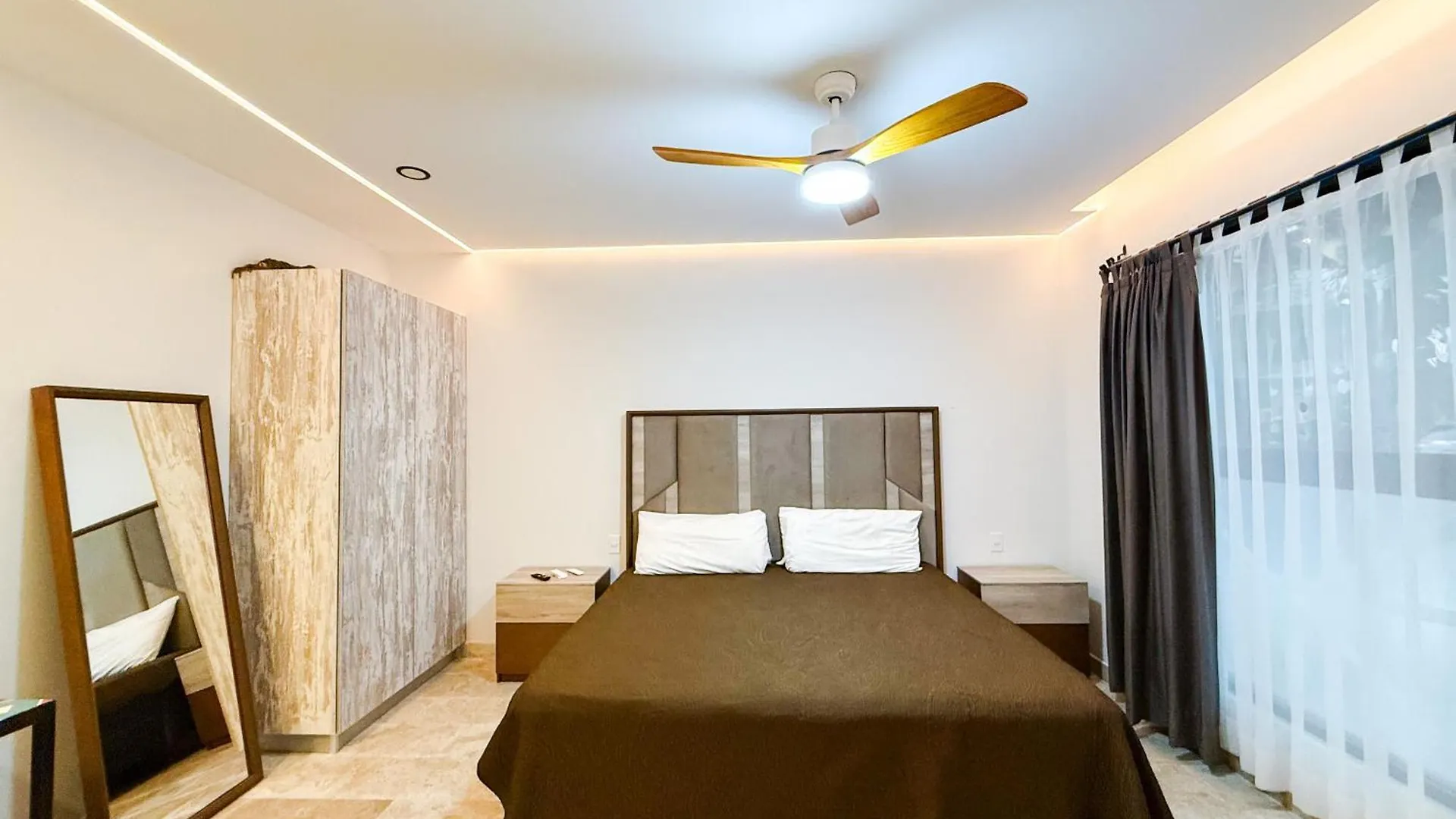 1 Bedroom Apartment In Aldea Zama King Bed Wifi Elle 01 Tulum